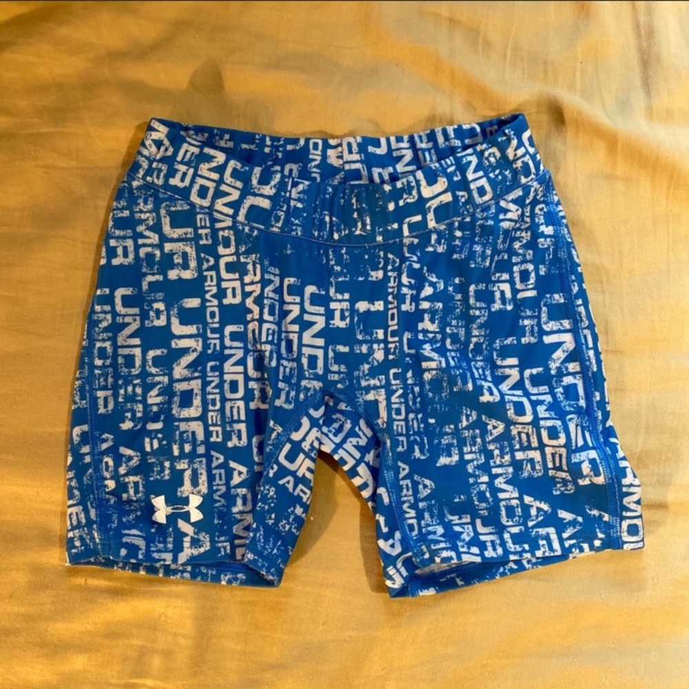 Under Armour Blue‎ Short Bike Shorts XS